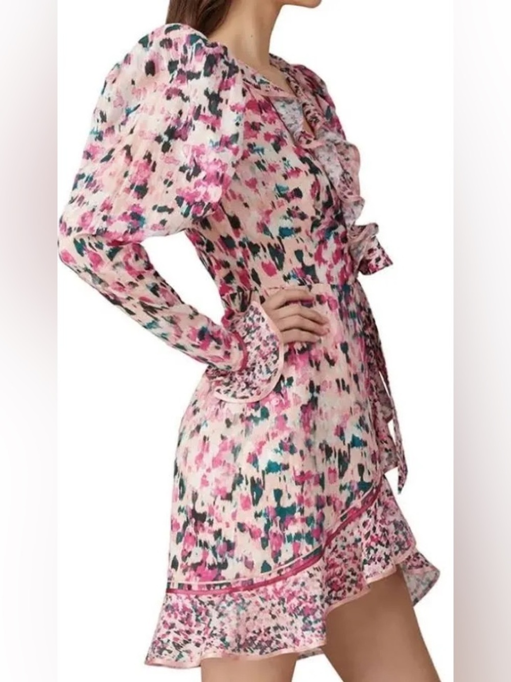 Rococo Sand Mimi Wrap Dress size XS - Picture 2 of 9